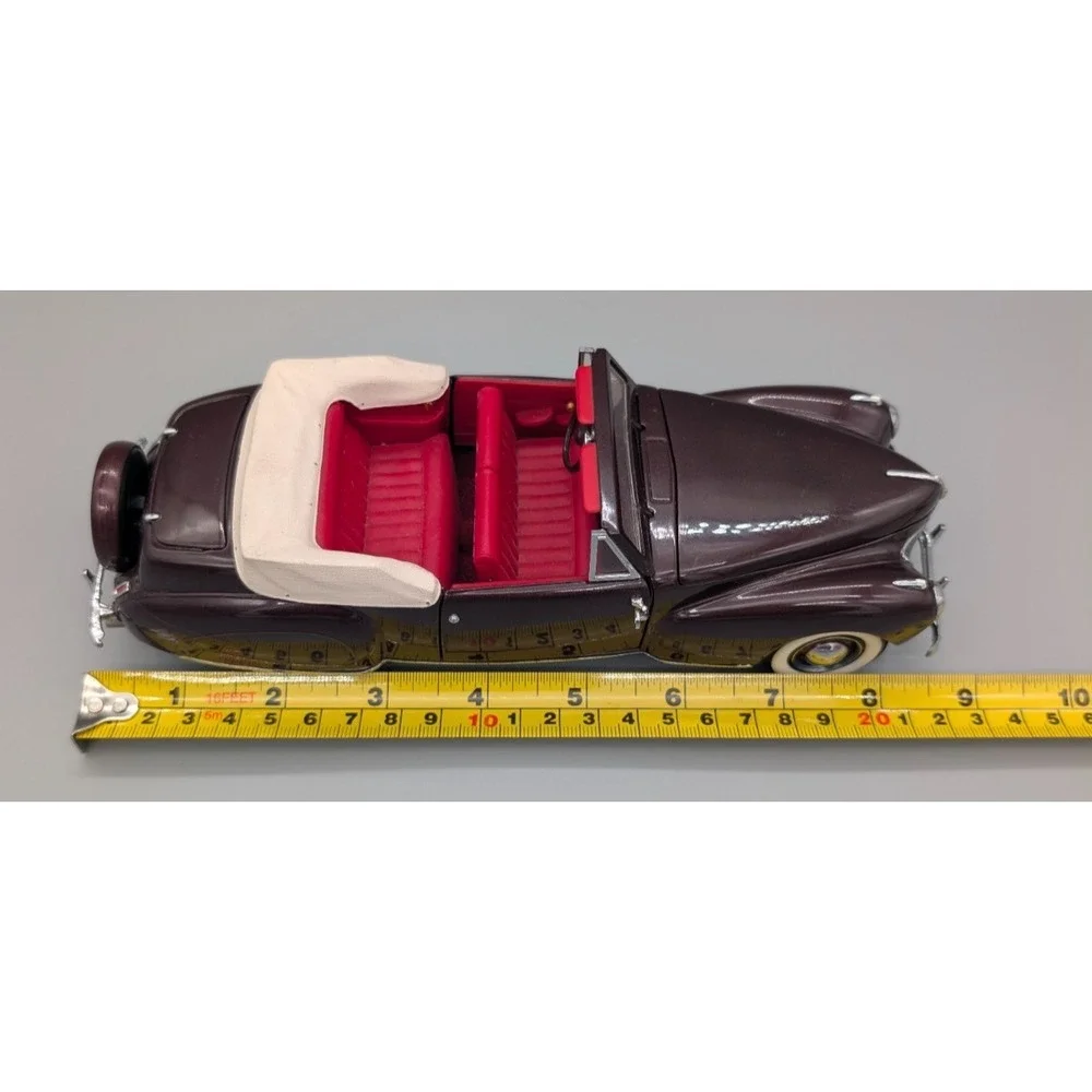 1941 Lincoln Continental Diecast Car 1/18 Scale‎ Franklin Mint Precision Model